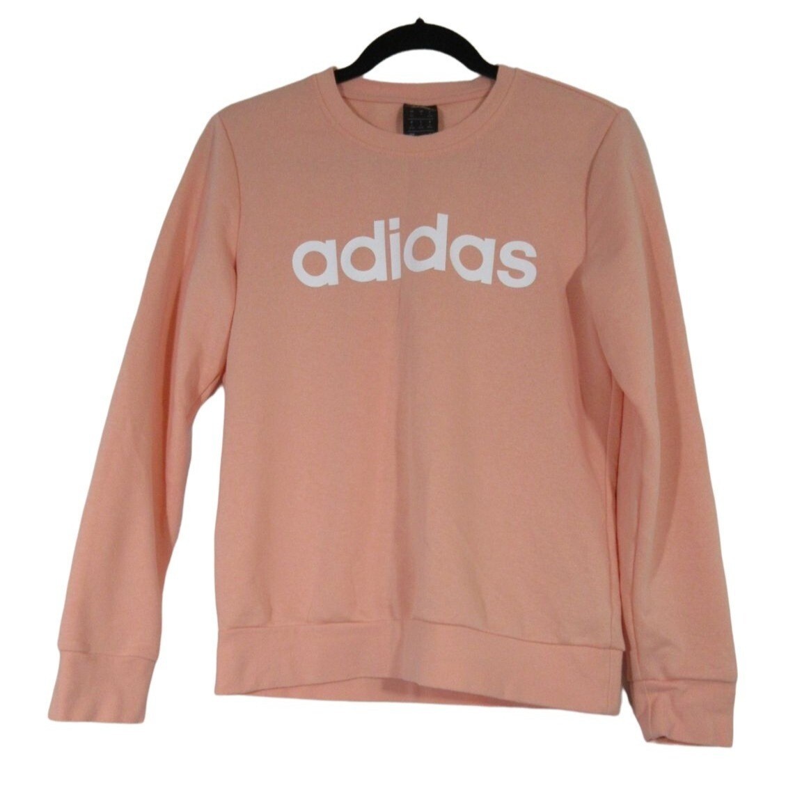 Adidas women's essentials basic front print crew … - image 5