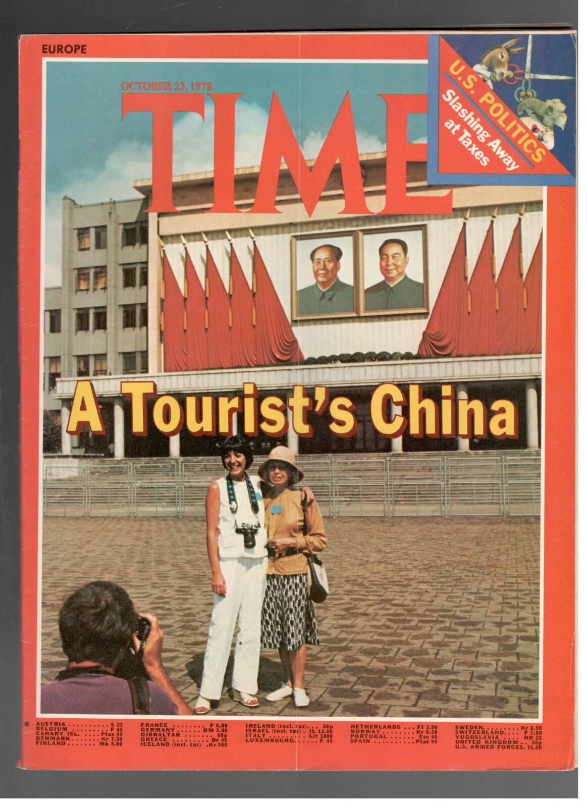 Time Magazine 1978 October 23 Tourist China - China Says: Ni Hao Special Report