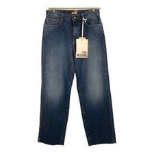 Love Moschino NWT Mid-Rise Straight Leg Jeans Sz 27