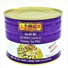 Lee Kum Kee Hoisin Sauce, Restaurant Size, 5 lb (2.27 kg) 李锦记 海鲜酱 2.27kg