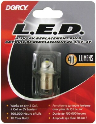 Dorcy 41-1644 100,000 hrs. Life 40 Lumen LED Flashlight