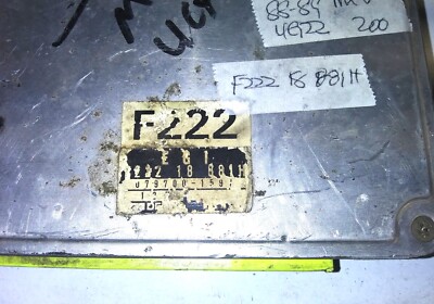 JDM Mazda Mx-6 F2 Turbo 2.2l ECU F222 18 881h for sale online | eBay