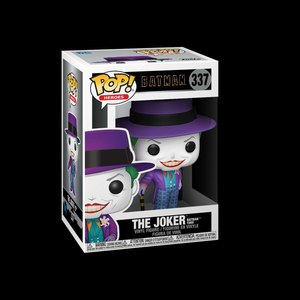 BATMAN 1989 JOKER (JACK NICHOLSON) FUNKO POP! HEROS VINYL FIGURE