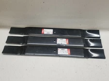 Qty-3 25" Oregon 91-544 Low Lift Blades for 72" Cut Grasshopper 320250