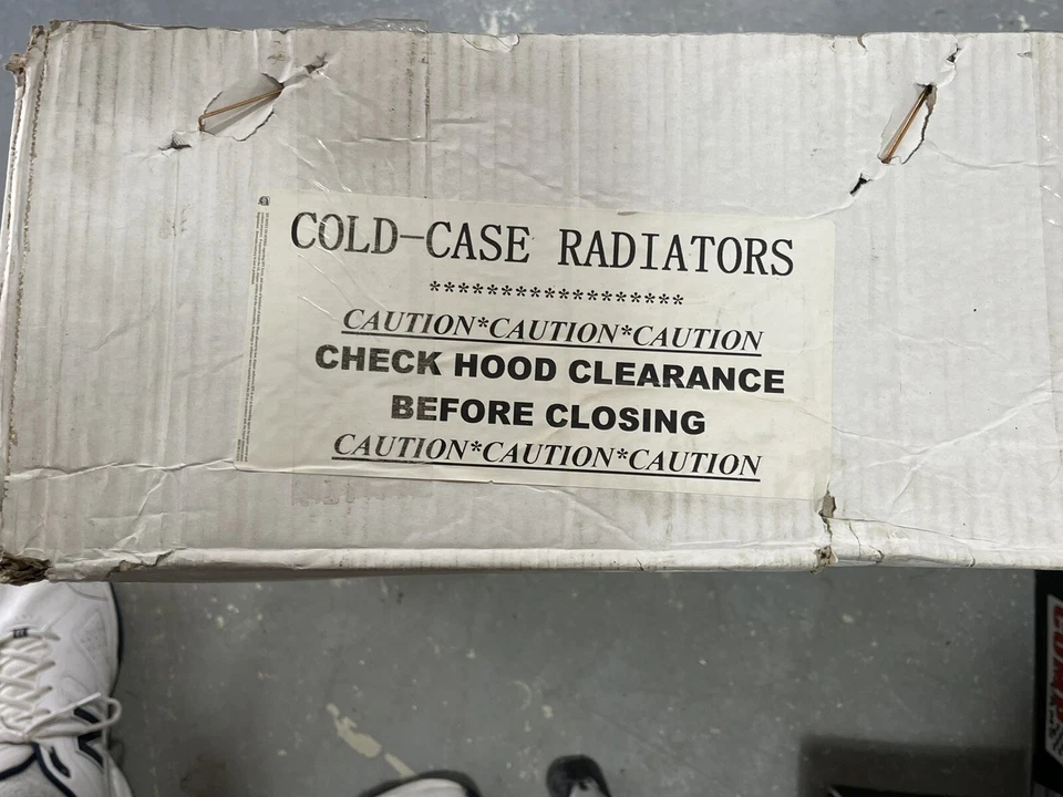 BRAND NEW 1977-1982 CHEVROLET Corvette Cold-Case aluminum performance radiator - Image 2 of 3