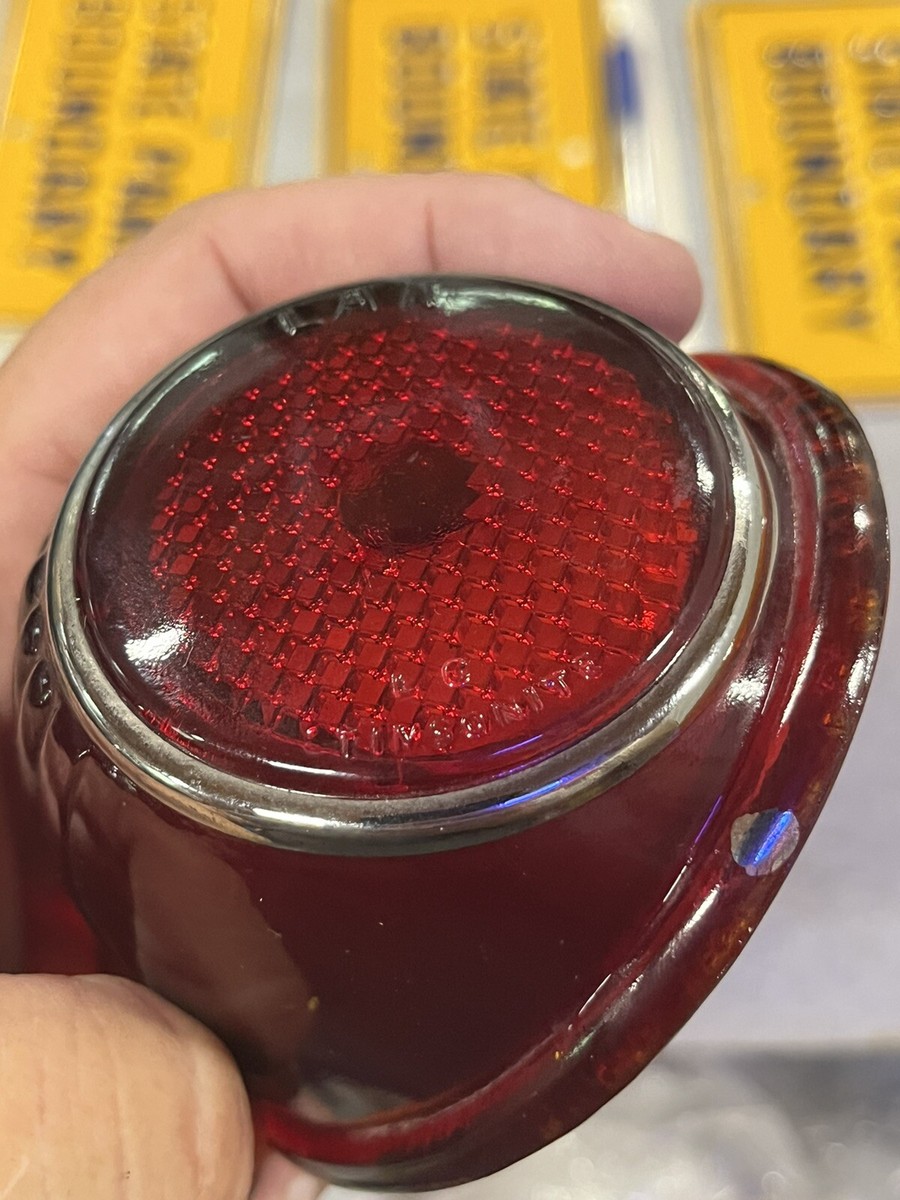 NOS 1938 1939 Hudson Tail Light Lens set 3Cpe VicCpe Convertibles