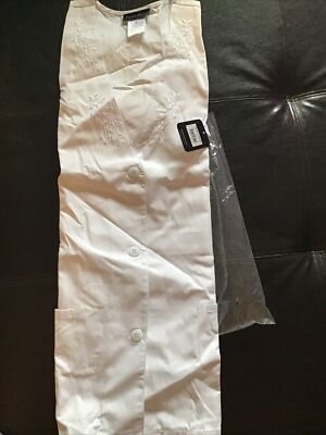 CHEROKEE Women's 3/4 Sleeve Embroidered Jacket, White, Size X-Large 1knX