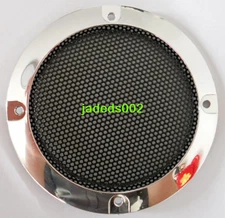 1pcs 3"inch bright silver car Speaker cover Portable Speaker grille 95mm