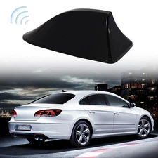For VW Passat CC Shark Fins Antenna Cover Roof Radio AM/FM Signal Aerial Black