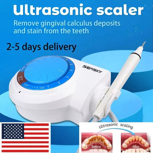 SEASKY Dental Ultrasonc Pezo Scaler w/ Handpece 5*Tps ft for EMS Cavtron E | eBay