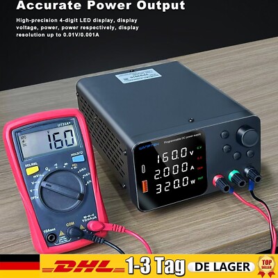 0~30v 60v 120v Einstellbare Labor-DC-Stromversorgung Variable Präzision Netzteil