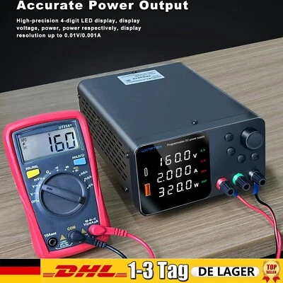 0~30v 60v 120v Einstellbare Labor-DC-Stromversorgung Variable Präzision Netzteil - Bild 1 von 4