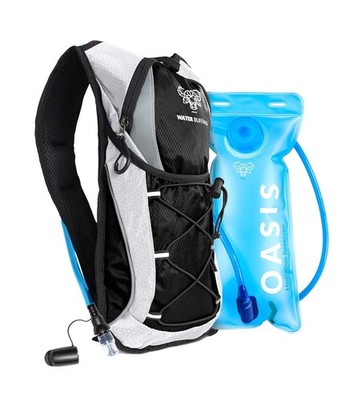 Water Buffalo Road Runner Hydration Backpack   Lightweight with 2L Bladder 