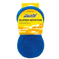 Super Car Wash Sponge Two-sided Microfiber Sponge With Mesh Scrubber Side Int...