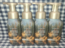 4-Pack NEW Mountain Teakwood Foaming Hand Soap 8.75 oz Bath  Body Works