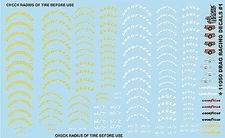 Gofer-Racing Racing Tire Logos (M. Thompson, Goodyear, Eagle) - Plastic Model