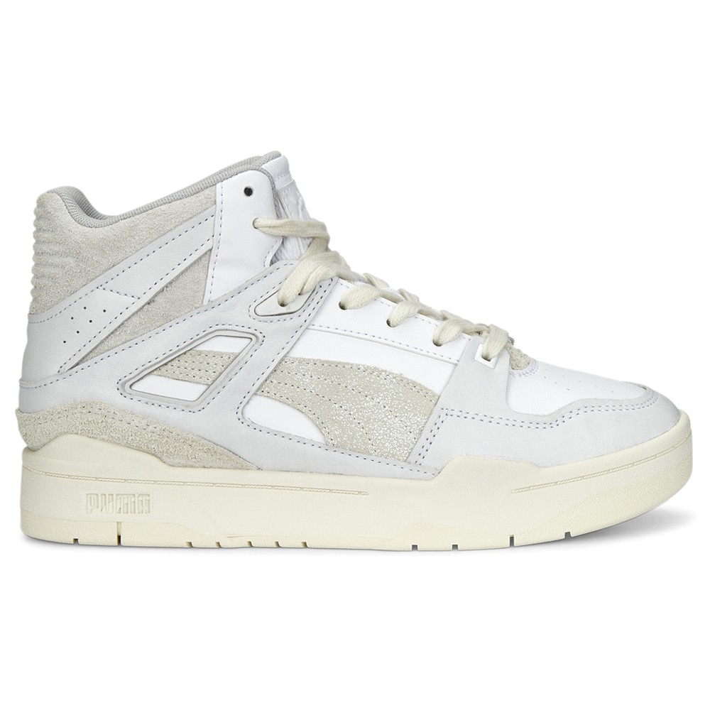 PUMA Slipstream Thrifted High Top  Womens White Sneakers Casual Shoes 38984601