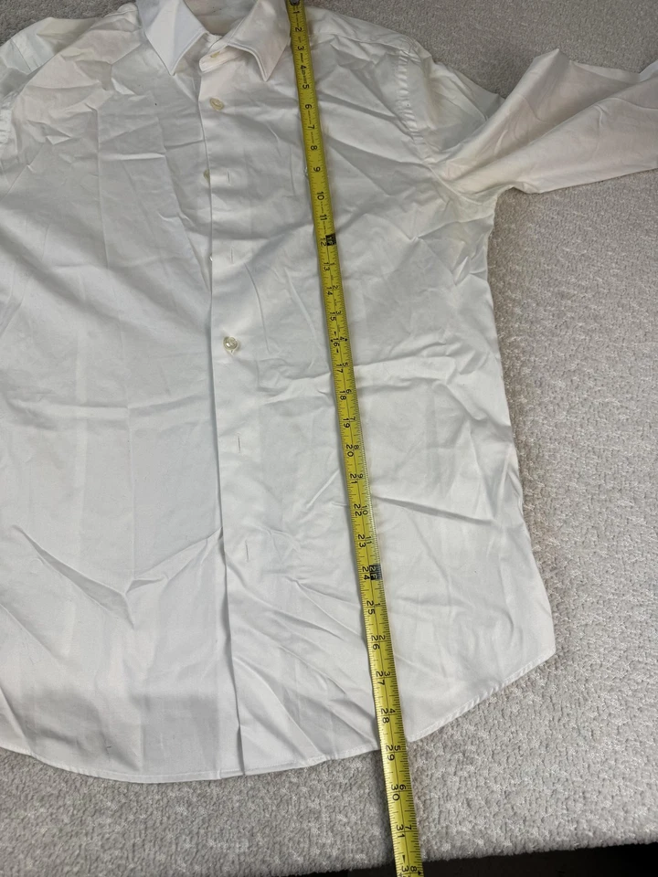 Camisa Roberto Cavalli Para Hombre Mediana Vestido Abotonado Bordado Clásico 40 Foto 4 de 4