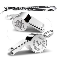 "Coaches Whistle with Lanyard  Perfect Gift for Sports Coaches & Referees"