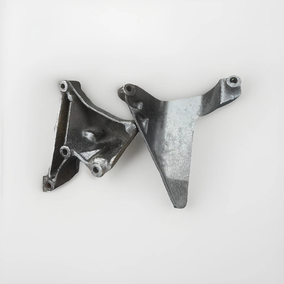 66-72 Cutlass OLDS A/C COMPRESSOR MOUNT BRACKETS AC Air Conditioning 69 70 71 - Image 2 of 3