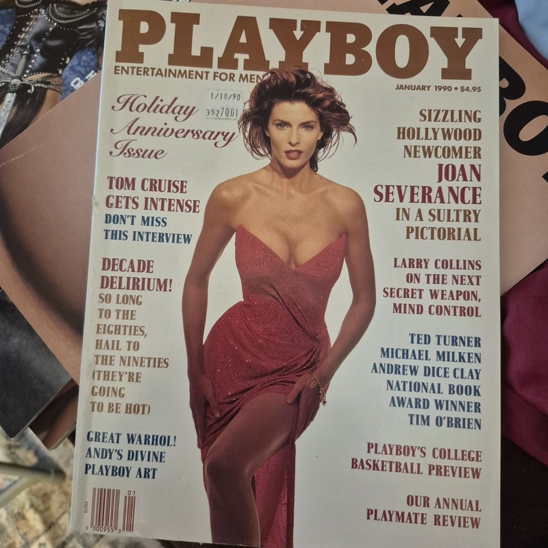 PLAYBOY MAGAZINE US JANUARY 1990 TOM CRUISE JOAN SEVERANCE