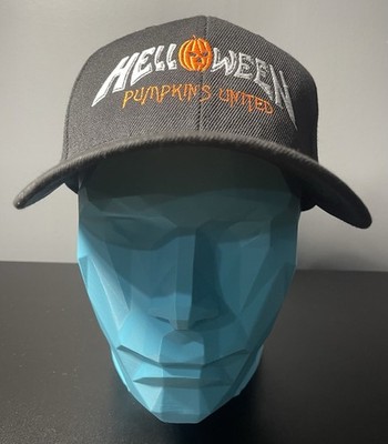 Helloween Embroidered Logo Black Hat One Size Fits All