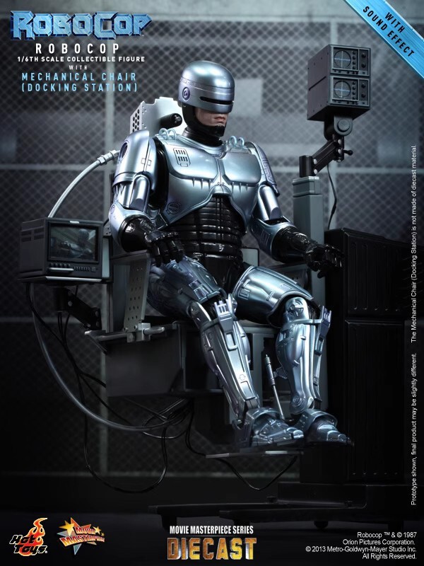 Hot Toys SS902057 1:6 RoboCop with Mechanical Chair Action Figure