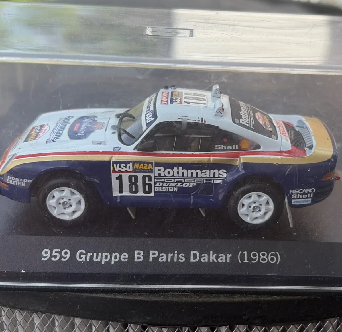 MINICHAMPS 1:43 Porsche 959 Gruppe B Paris Dakar 1986 Rothmans