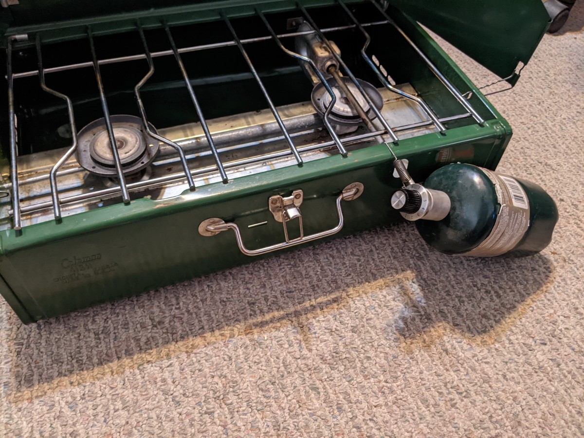 Coleman 2 Burner Camp Stove 413H Powerhouse 1982 for sale online