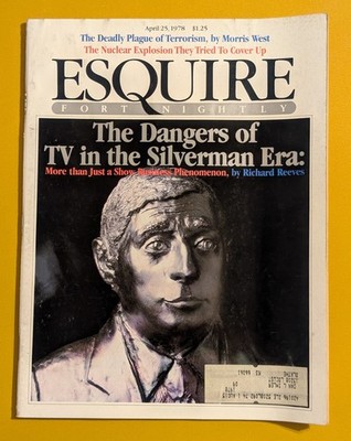 Vtg Esquire Magazine - April 1978 - Vincent Price Fred Silverman 70s Culture Ads