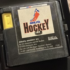 (Sega Genesis, NHLPA Hockey '93 , LIMITED EASN EDITION
