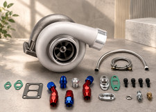 Gt45 T4 Turbo Charger Kit Universal Twin Scroll 1.05 Ar 98mm V Band 600hp