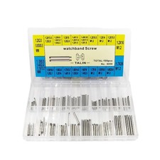 100Pcs 20 Größe Edelstahl Uhrenarmband Schr...