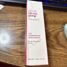 Good clean goop beauty the powder scrub scalp detox scrub shampoo purify