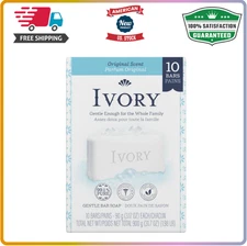 Ivory Gentle Bath Bar Soap, Family Pack, Designed for Whole Family, 99.44% Pure