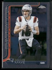 DRAKE MAYE 2025 Topps Chrome Football #207 Patriots