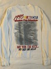 Vintage NASCAR Delta Sweatshirt Mens Large White Rolling On Tour 1998 Graphic — photo 4