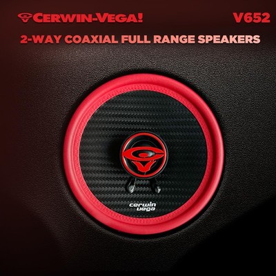 うー 4 x Cerwin Vega V652 6.5