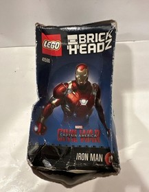 LEGO 41590 BRICKHEADZ Iron Man Sealed New DAMAGE BOX