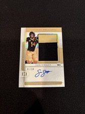 2021 Panini National Treasures Sage Surratt  Patch Auto Rookie RPA /10