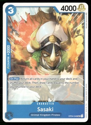 2023 Kingdoms of Intrigue Sasaki Character / Blue/Animal Kingdom Pirates