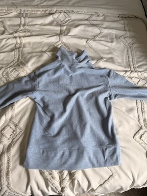 RBX Live Life Active Women s Pullover Fleece Hoodie Logo Blue XS