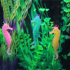 Seahorse Luminous Ornament Aquarium Luminous Seahorse Decoration For Fish AKZT