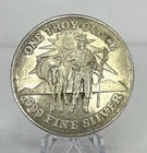 Assay No. 139 American Prospector & Donkey 1 oz .999 Silver Round