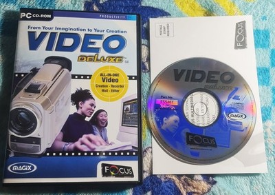 Magix Video Deluxe PC CD-ROM Windws Videobearbeitungssoftware