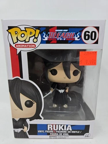 Rare Funko Pop! Animation Anime Shonen Jump Bleach Rukia Vinyl Figure #60 ~ NIB