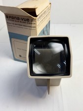 Vintage GAF Pana-Vue 1R Lighted 2x2 Slide Viewer w/ Box AS-IS