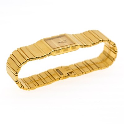 Vintage Piaget Polo 7131 C 701 18K Gold Integral Bracelet Watch | eBay