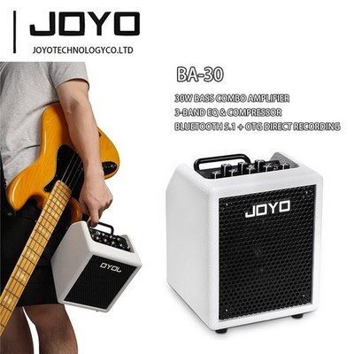 JOYO 30W Bass Combo Amplifier with Bluetooth 5.1 + OTG 3-Band EQ & Compressor