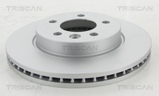 2x Bremsscheibe COATED TRISCAN 8120 291039C für VW AMAROK 2HA 2HB S1B S6B S7A